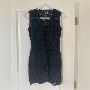 Vintage lace dress cover